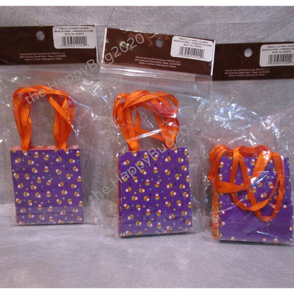 Papyrus Mini Treat Bags-favor - Halloween  *BUNDLE OF 3 PACKS*   2 Designs- New - Picture 7 of 10